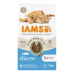 IAMS Advanced Nutrition Grain Free con pescado de mar - 7,5 kg