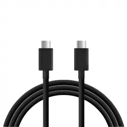 Ksix Cable de Datos USB-C 1m Negro