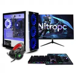 Nitropc Pack Bronze AMD Ryzen 5 4650G/16GB/1TB SSD + Monitor 24" FullHD