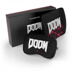 Noblechairs Juego de Almohadas de Espuma con Memoria Doom Edition para Sillas
