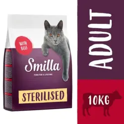 Smilla Adult Sterilised con vacuno - 10 kg