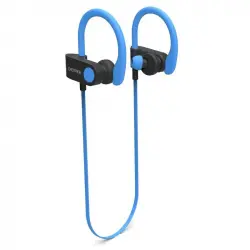 Denver BTE-110 BLUE Auriculares Bluetooth Deportivos con Banda para Cuello Azul/Negro