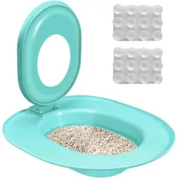 HausPets Kit entrenamiento usar caja arena gatos - Asiento antideslizante - Una unidad