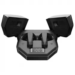 Kinsi F72 Auriculares Inalámbricos Bluetooth con Pantalla Digital Negros