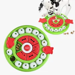 TheKingPet  Interactivo para perros - 28 cm x 28 cm x 3,5 cm