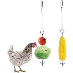 ZooVenture Brocheta de fruta y comedero para pájaros - 2 piezas