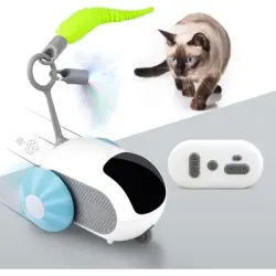HausPets  para gatos control remoto, 2 velocidades, móvil obstáculos - Artículo 1