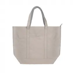 Ksix Bolso Shoppong Bag Eco Kraft Gris