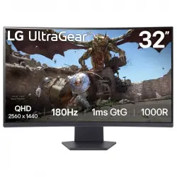 LG UltraGear 32GS60QC-B 31.5" LED VA QHD 180Hz FreeSync Curva