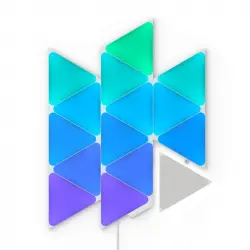Nanoleaf Shapes Kit de Inicio Triángulos 15 Paneles LED