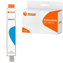 Pccom Essential Hp 920xl Cartucho Tinta Compatible Cian