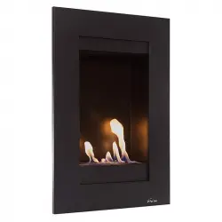 Purline Morfeo Biochimenea Mural 2kW Negro