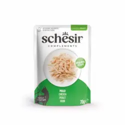 Schesir Complements Filete en gelatina 6 x 70 g en bolsitas - Pollo