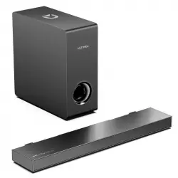 Ultimea Nova S50 Barra de Sonido 2.1 con 3 Altavoces Negros