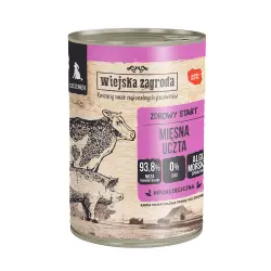 Wiejska Zagroda 12 x 400 g comida húmeda para perros - Festín de carne