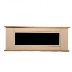 Armario Chimenea Electrico Desio 150 Gris