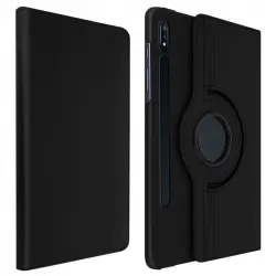Avizar Funda Libro Soporte Negra para Samsung Galaxy Tab S7 Plus 12.4