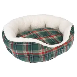 Cama TIAKI Asher para gatos y perros pequeños - L 70 x An 65 x Al 20 cm