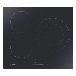 Candy CIDSCS633TT Placa de Inducción 3 Zonas 60cm Negra