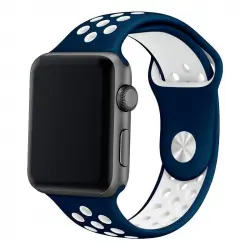 Cool Correa Sport Azul para Apple Watch 38/40mm Series 1/2/3/4/5/6/SE