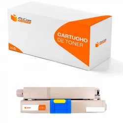 Pccom Essential Tóner Compatible Oki C301dn/c321dn/mc342dn Amarillo