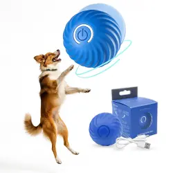 TheKingPet Pelota Interactiva Inteligente LED para perros - 4,2 cm