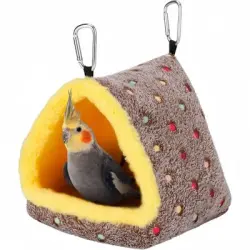 ZooVenture Nido cálido y cama cómoda para loros y guacamayos - METRO