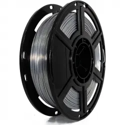 Bresser Bobina de Filamento PLA 1.75mm 0.5Kg Plateado