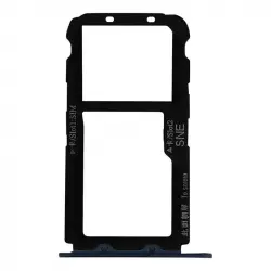 Clappio Repuesto Bandeja Tarjeta Nano SIM Azul Oscuro para Huawei P20 Lite