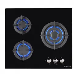Jocel JP3GV009029 Placa a Gás 3 Queimadores Vidro