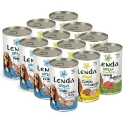Lenda Urban Pack Degustación Comida Húmeda para Perros - 12 x 400 g