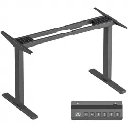 Onkron CDF222E Estructura para Mesa de Escritorio Elevable y Función de Memoria 100Kg Negro