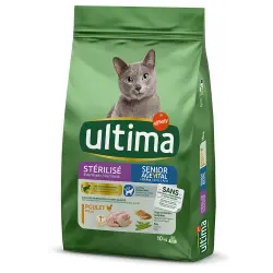 Ultima Esterilizado Senior pienso para gatos - 10 kg