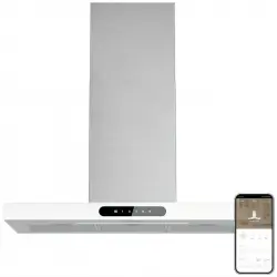 Ciarra CD9102W Campana Extractora con Control Táctil y Wifi 90cm 650m3/h Clase A+++ Blanco