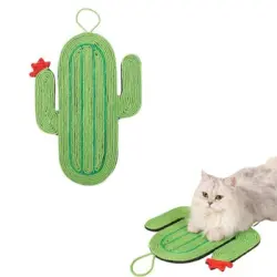 FurryFusion Alfombrilla rascador para gatos con forma de cactus - Artículo 1