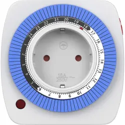 Garza Enchufe con Temporizador Analógico Mini