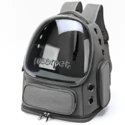 IntiMeg Bolsa para gatos Cápsula espacial - Gris