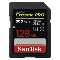 SanDisk Extreme PRO SDHC 128GB Clase 10 U3 UHS-II