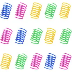 UAMLY s para gatos con resortes anchos y coloridos - 100 piezas