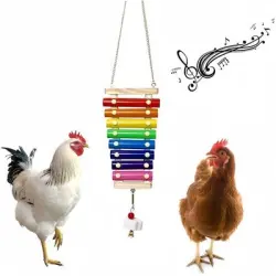 ZooVenture Xilófono de juguete para gallinas - 1 pieza
