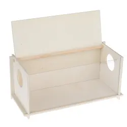 Arenero para hámster TIAKI - 36 x 16 x 19 cm (L x An x Al)