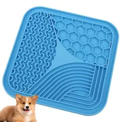 FurryFusion Alfombrilla para lamer perros - Azul