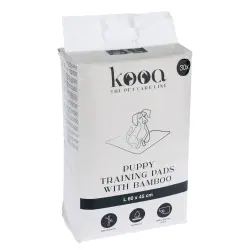 kooa empapadores con bambú para perros - Medianos: 45 x 30 cm (L x An) - 30 uds.