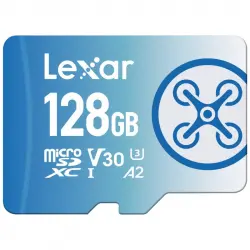 Lexar FLY microSDXC 128GB UHS-I U3 V30 A2 Clase 10