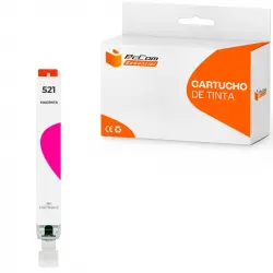 Pccom Essential Cartucho Tinta Compatible Canon CLI521/2935B001 Magenta