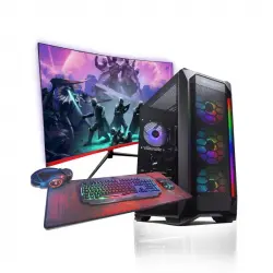 PcVIP Pack Gaming Astra Intel Core i5-14400F/32GB/1TB SSD/RTX4060 Ti/Monitor 27" + Periféricos
