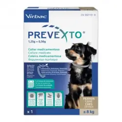 Prevexto Collar Antiparasitario para Perros Virbac, 38 cm