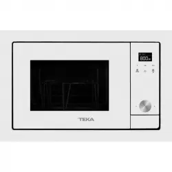 Teka ML 8200 BIS Microondas Integrable con Grill 20L 700W Cristal Blanco