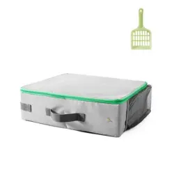 UAMLY Arenero de viaje para gatos - gris