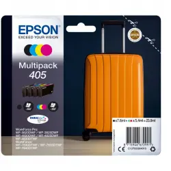 Cartucho de Tinta Original Epson 405 DURABrite Ultra Pack 4 Unidades BK/C/M/Y